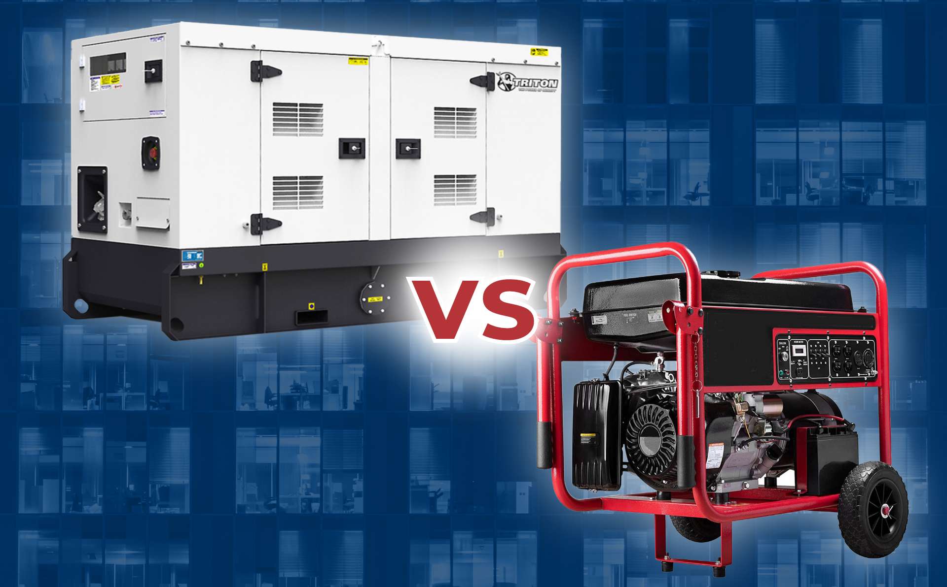 So sánh máy phát điện Diesel và máy phát điện xăng – Nên chọn loại nào?